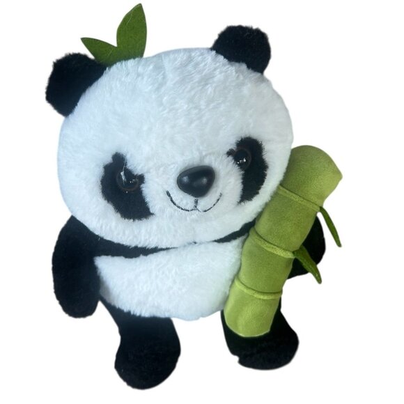 Viral Tik Tok Bamboo panda plush collectible realistic 9 inch toy - Picture 1 of 5